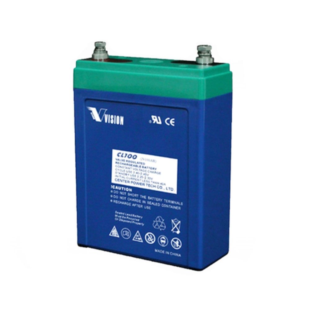 Ắc quy lưu trữ cho điện lực 2V, 100Ah CL100