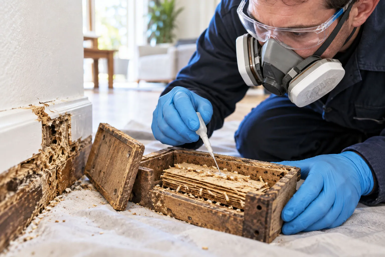 Dịch vụ diệt mối tận gốc bằng phương pháp sinh hóa lây truyền