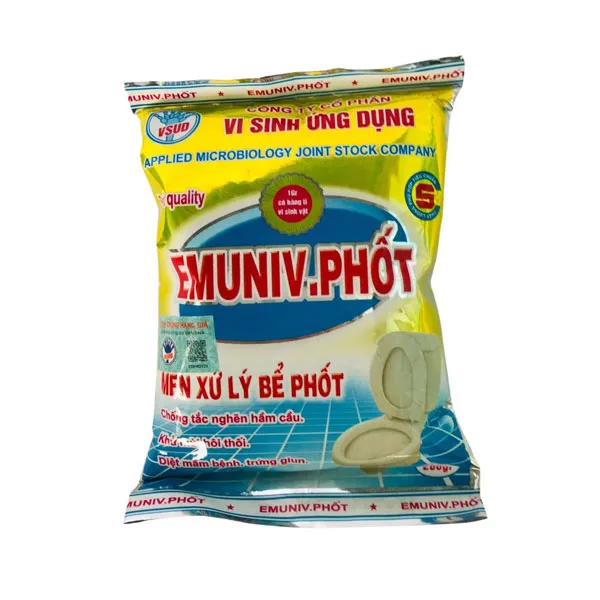 Men tiêu bể phốt EMUNIV phốt