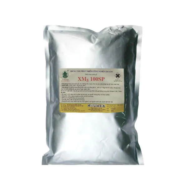Thuốc ngâm tẩm bảo quản gỗ XM5 100 gói 2kg